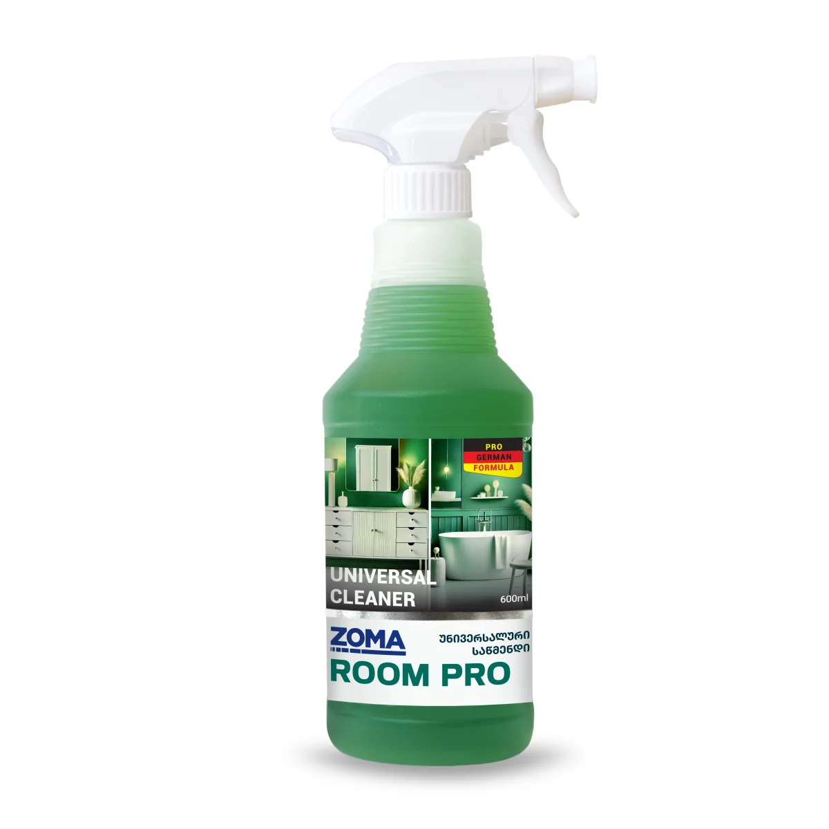 ROOM PRO - ჰიგიენური საწმენდი საშუალება 600მლ - zomaR2 HP